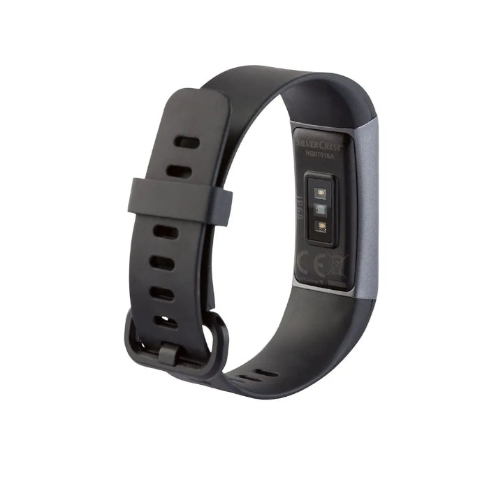 Silvercrest Activity Tracker Wristwatch Fitness Health Heart Rate Black