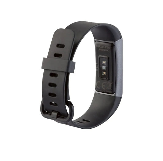 Silvercrest Activity Tracker Wristwatch Fitness Health Heart Rate Black