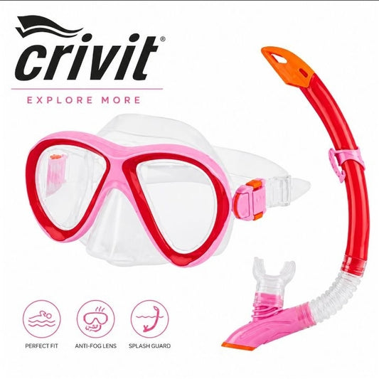 Crivit - Adult Snorkeling Mask Set
