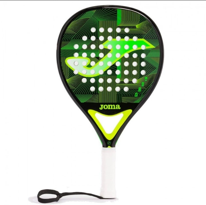Padel Racket Joma Open Black & Fluor Green