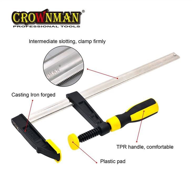 Crownman - Heavy Duty Clamp For Woodworking