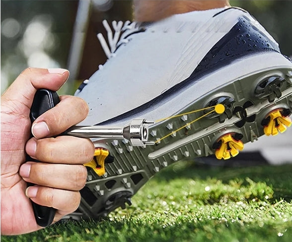 Tommy Armour - Deluxe Spike Wrench is Designed with a T-handle for Leverage.