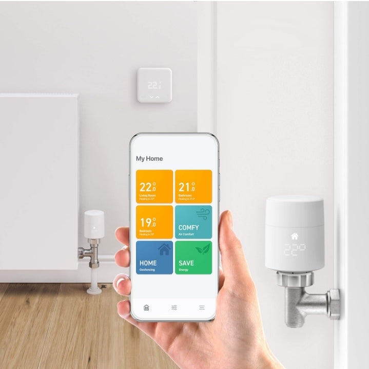 Tado° - Smart Radiator Thermostat (Vertical Mounting) - Add-On For Multi-Room Control.