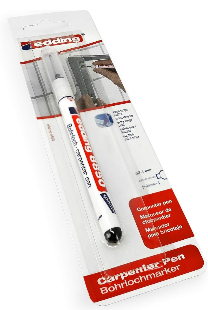 Edding 8850 carpenter pen - hard to reach places easily marked