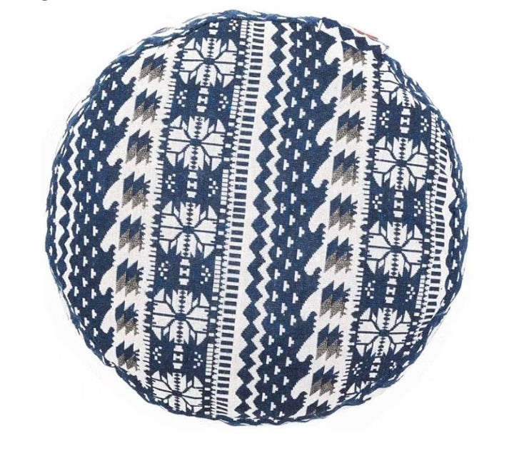 Do You Yoga - Yoga Cushion "Vishnu" with Cord Closure & Organic Spelt Husks – Ideal as Yoga Cushion/Zafu Cushion/Meditation