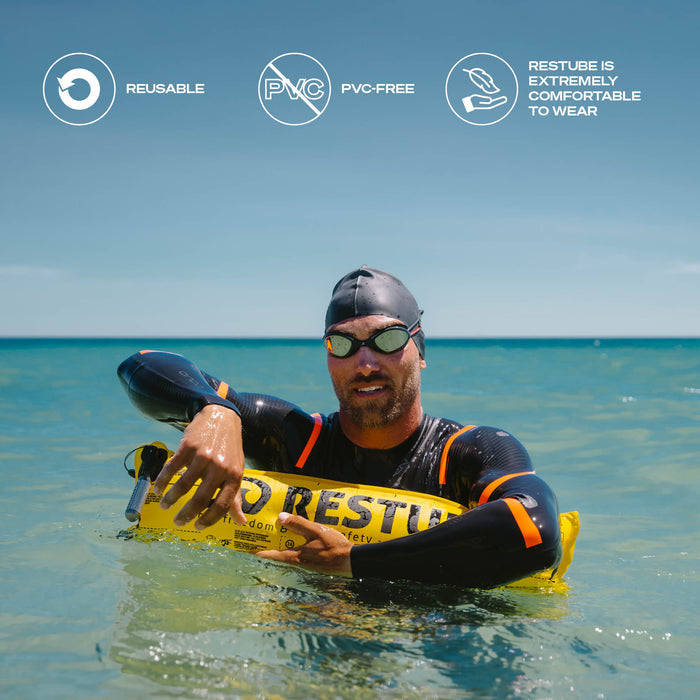 Restube - Beach Swim Buoy Starter Kit for a variety of water sports activities.