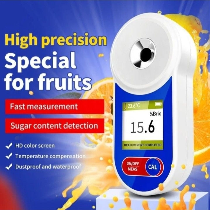 Digital Display Sugar Meter Beverage Refractometer Sugar Meter Fruit Juice Detection