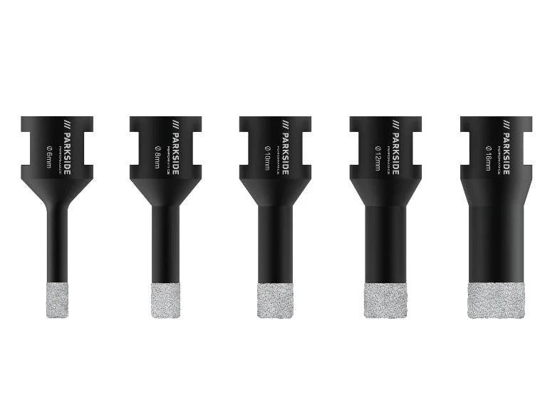 Parkside Performance - PDBK 3 A1 diamond drill bits.