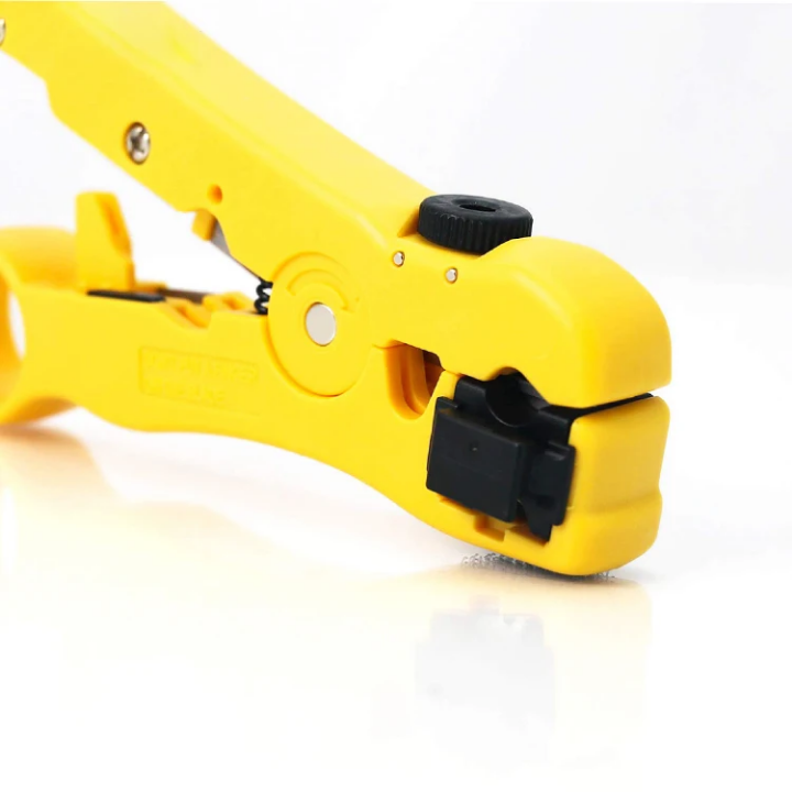 High Quality Ratchet Manual Hydraulic Self Adjusting Stainless Coax Cable Stripping Rotary Wire Stripper