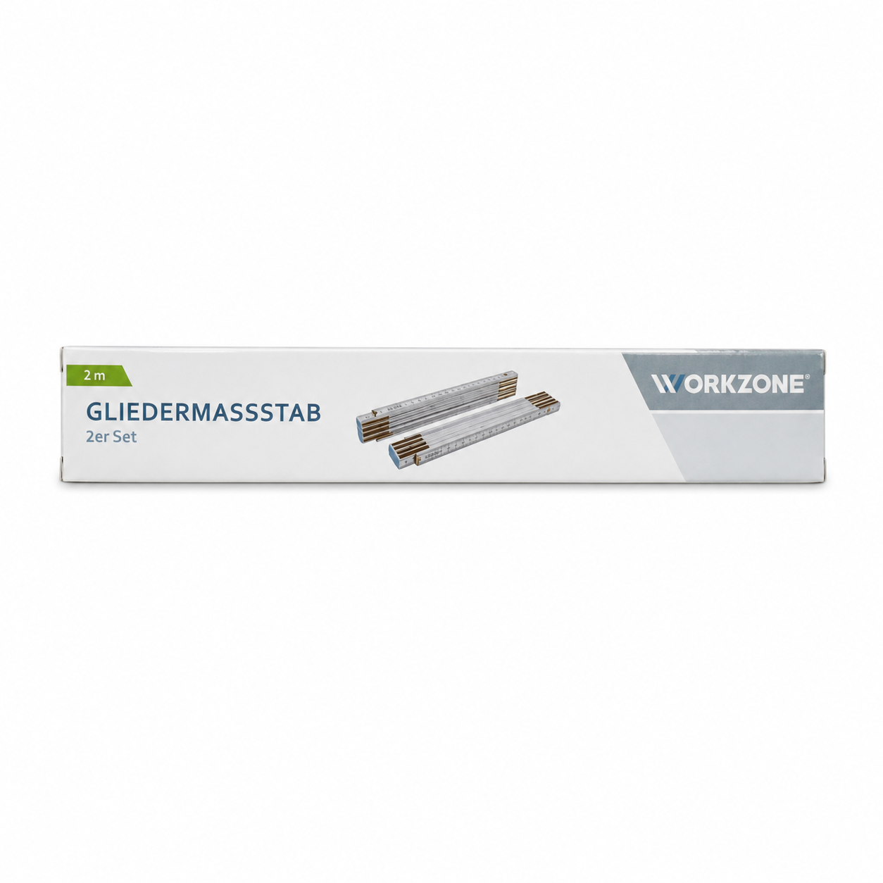 Workzone - 2-meter Folding Ruler Set