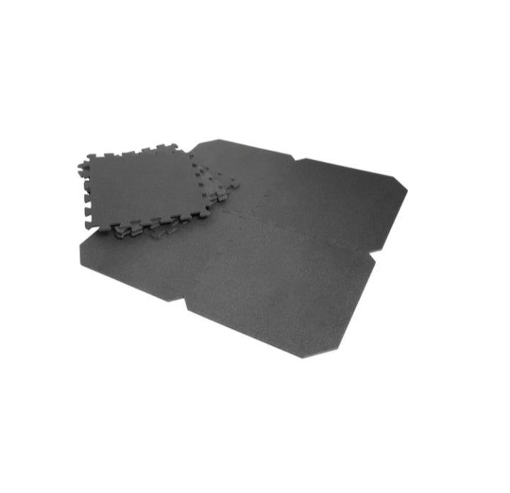 Crivit Floor Interlocking Protection Mat 8 Piece Set Surface Protection | Underlay Mat.