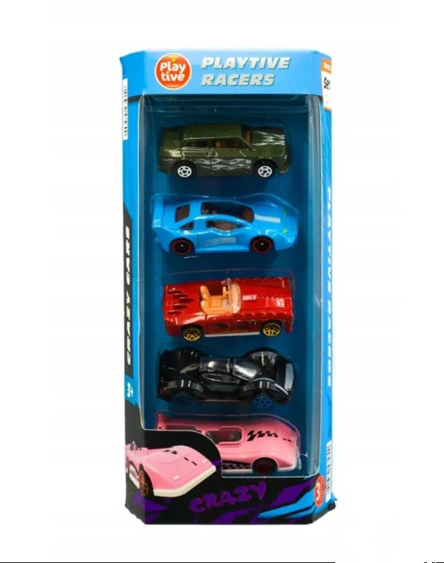 Playtive - Junior Crazy Car Set