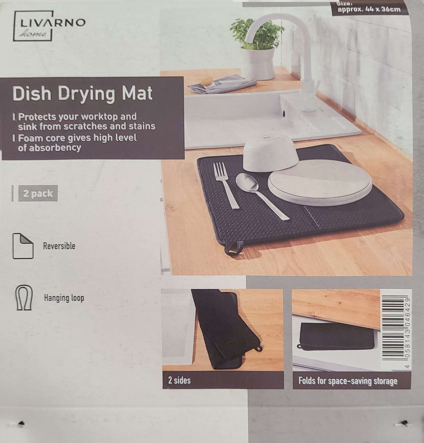 Livarno Home - Foam Mat 2 pieces.