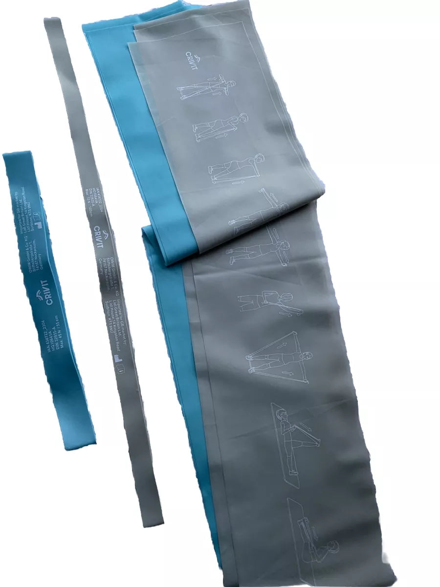 Crivit - Resistance bands, Set Of 4: Light To Medium Resistance
