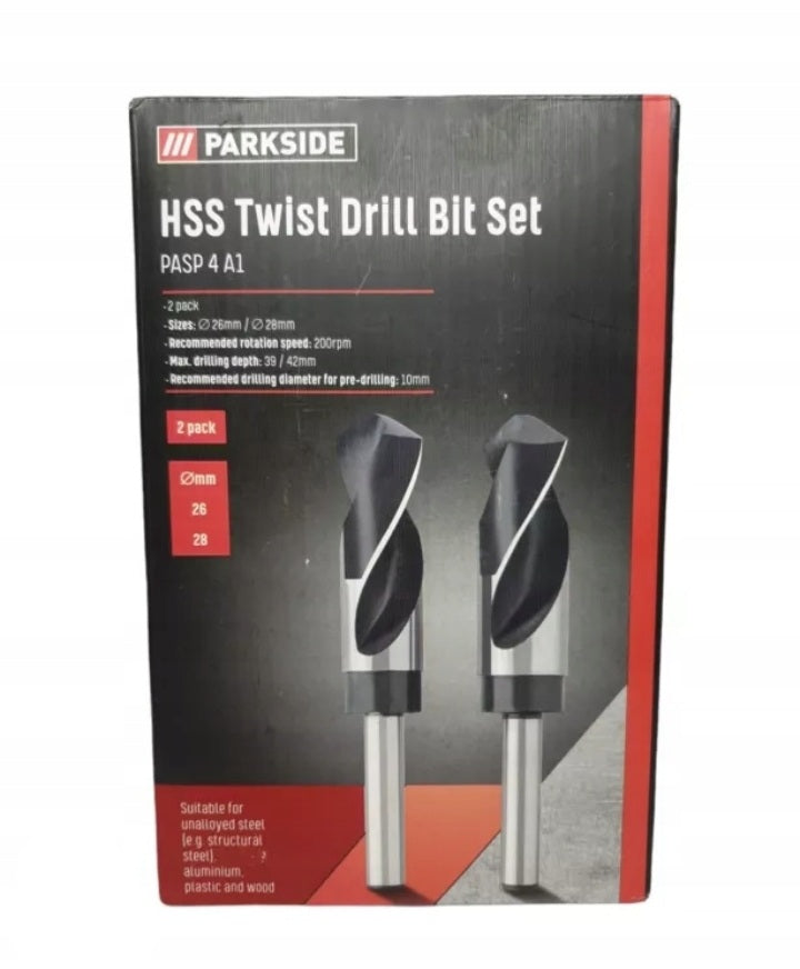 PARKSIDE PASP 4 A1HSS TWIST DRILL BIT SET