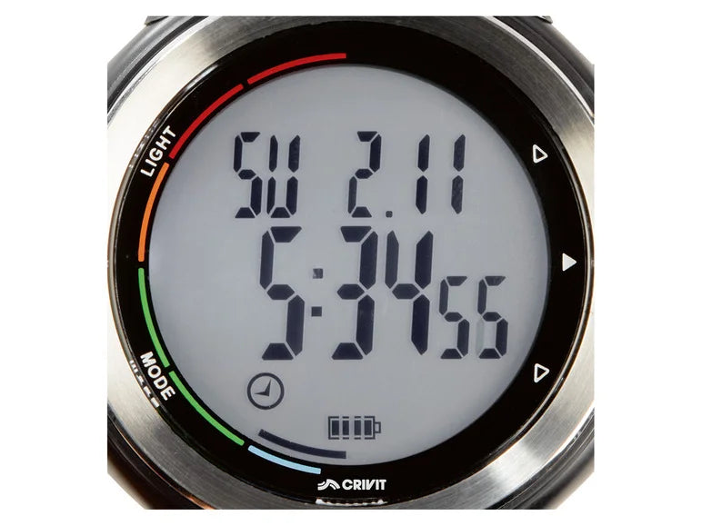 Crivit - Heart rate monitor and pedometer