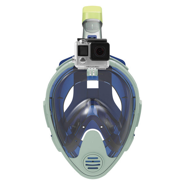 Crane Snorkel Mask Green/Blue - L/XL