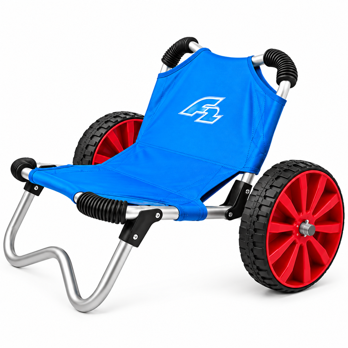 F2 Foldable SUP & Kayak Trolley – Portable Paddle Board & Boat Transport Cart