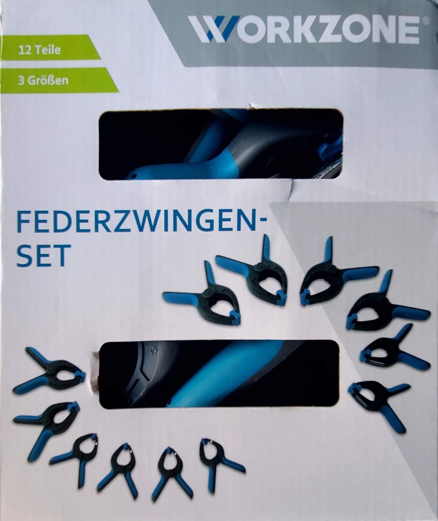 Workzone - Spring Clamp Set 12 Pieces