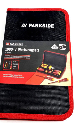 Parkside set of insulated screwdrivers and cutters 1000V screwdrivers