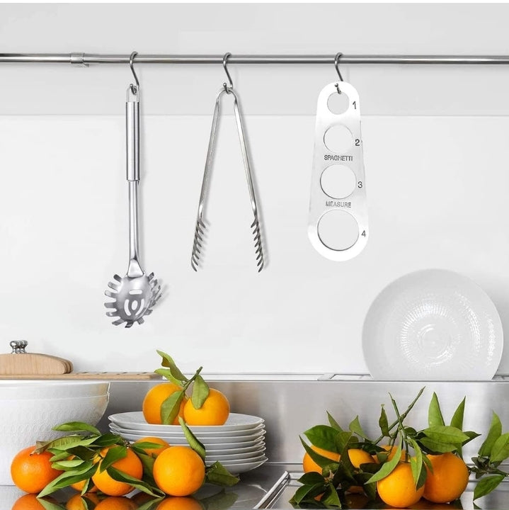 Masterpro - 3-Piece Stainless Steel Spaghetti Server Set