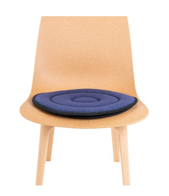 Weinberger Rotatable Seat Cushion / Rotatable / Easy to Get in and Out of the Car / Practical on the Stool for Household Work / Colour: Blue