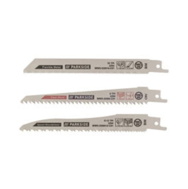 Parkside - Saw Blade Set, 3-Piece (Universal).