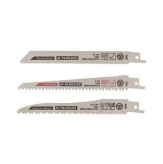 Parkside - Saw Blade Set, 3-Piece (Universal).