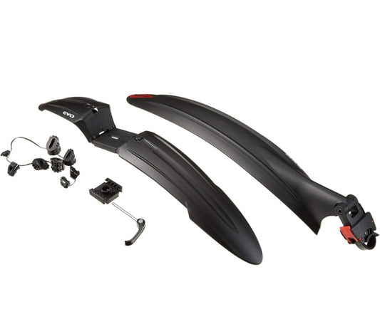 Point Polisport Kit Cross Country Evo Mudguard Set Black One Size