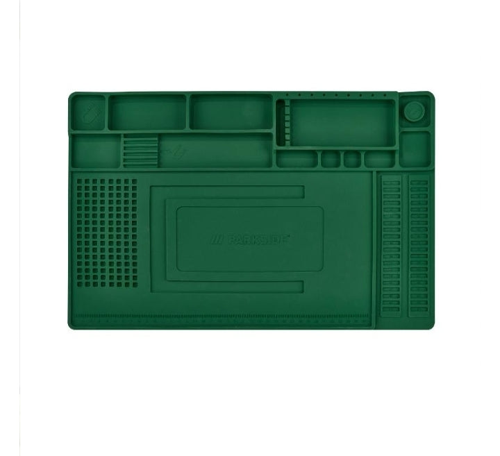 Parkside Soldering Iron Silicon Mat + Stand