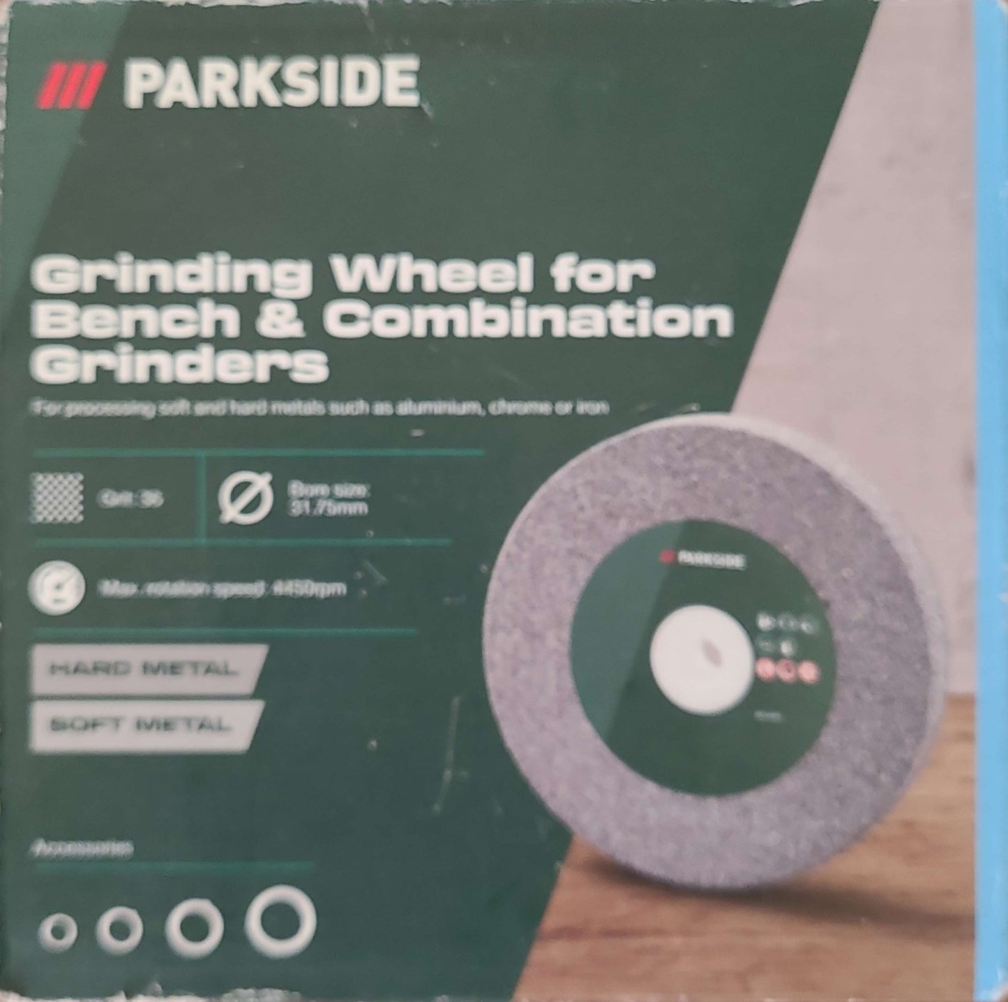 Parkside - Grinding Belt Sander, Wheel & Combination  Grinders Sharpening Wheel