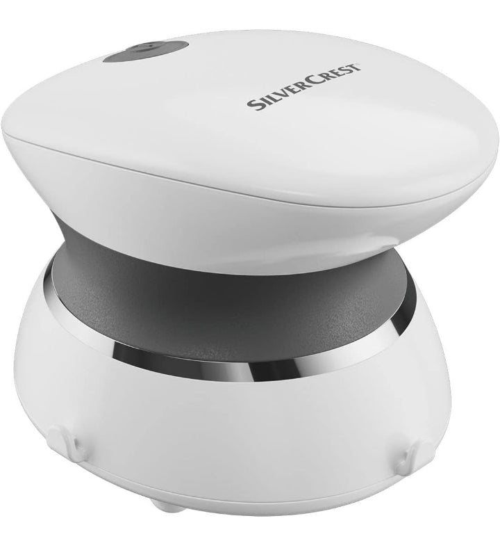 Silvercrest Personal Care Mini Massager 2-in-1 Exfoliator and Gentle Vibrating Massage Waterproof for use in Bath and Shower